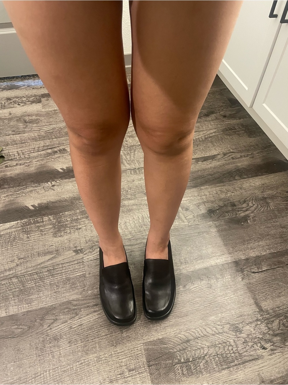 Franco Sarto - Classic Black Leather Slip-On Loafers - Women